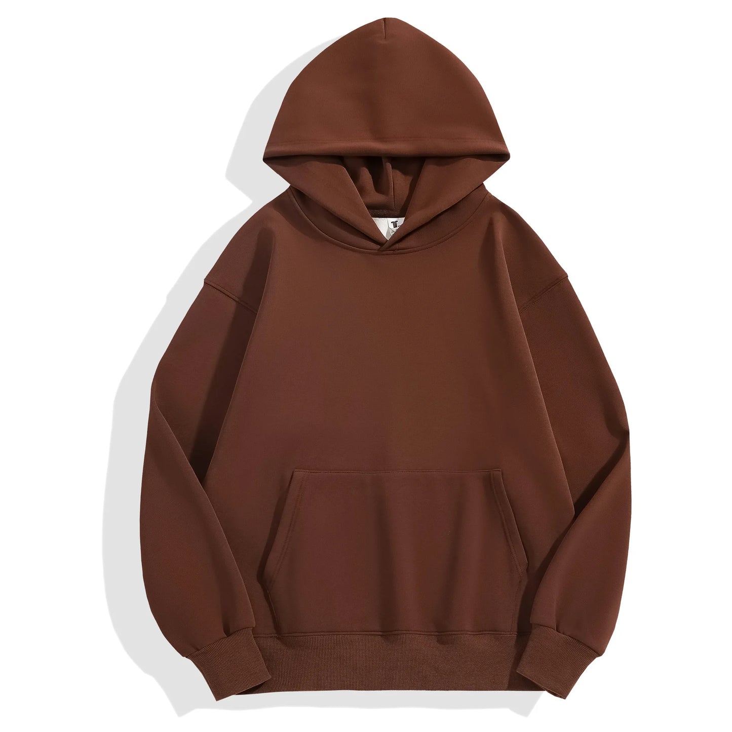 Heavy Weight Cotton Plus Velvet Hooded Sweatshirt