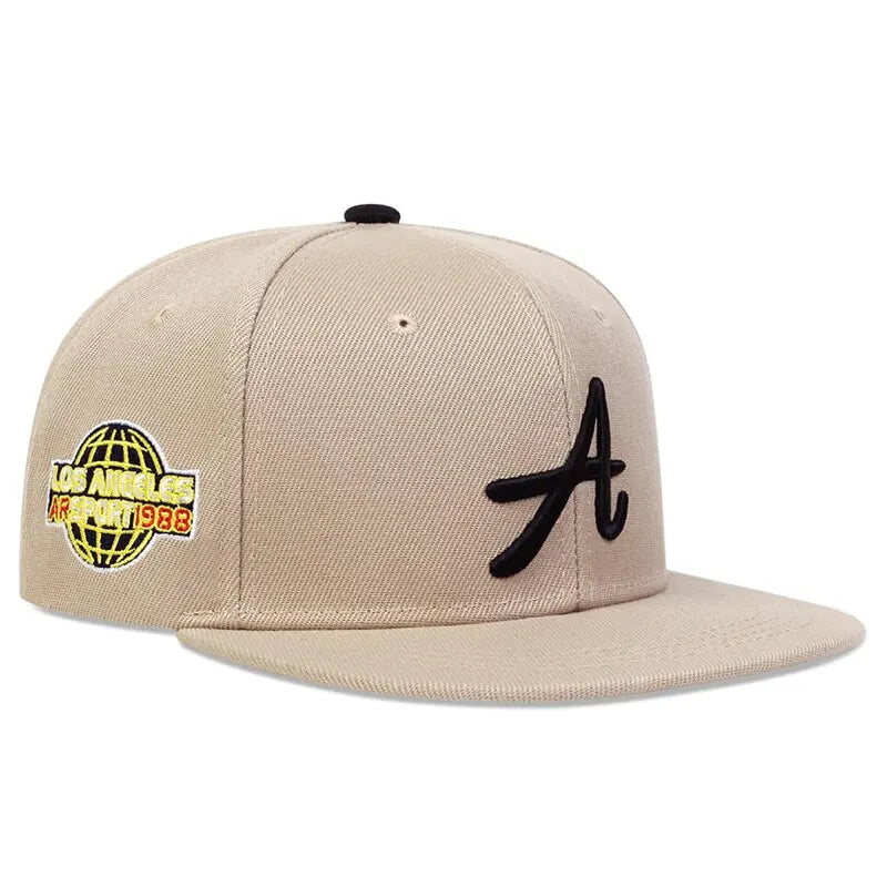 Gothic Script Embroidered Cap