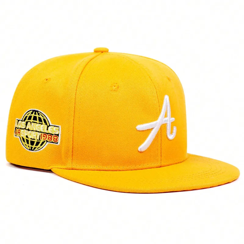 Gothic Script Embroidered Cap