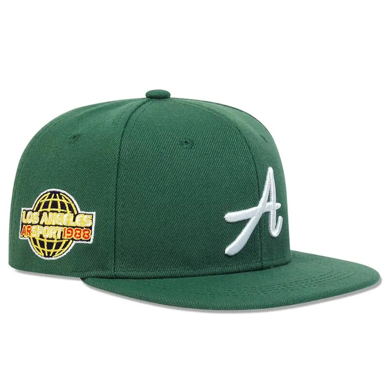 Gothic Script Embroidered Cap