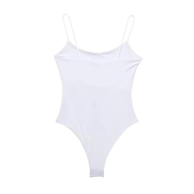 Sleeveless Tight Bodysuit