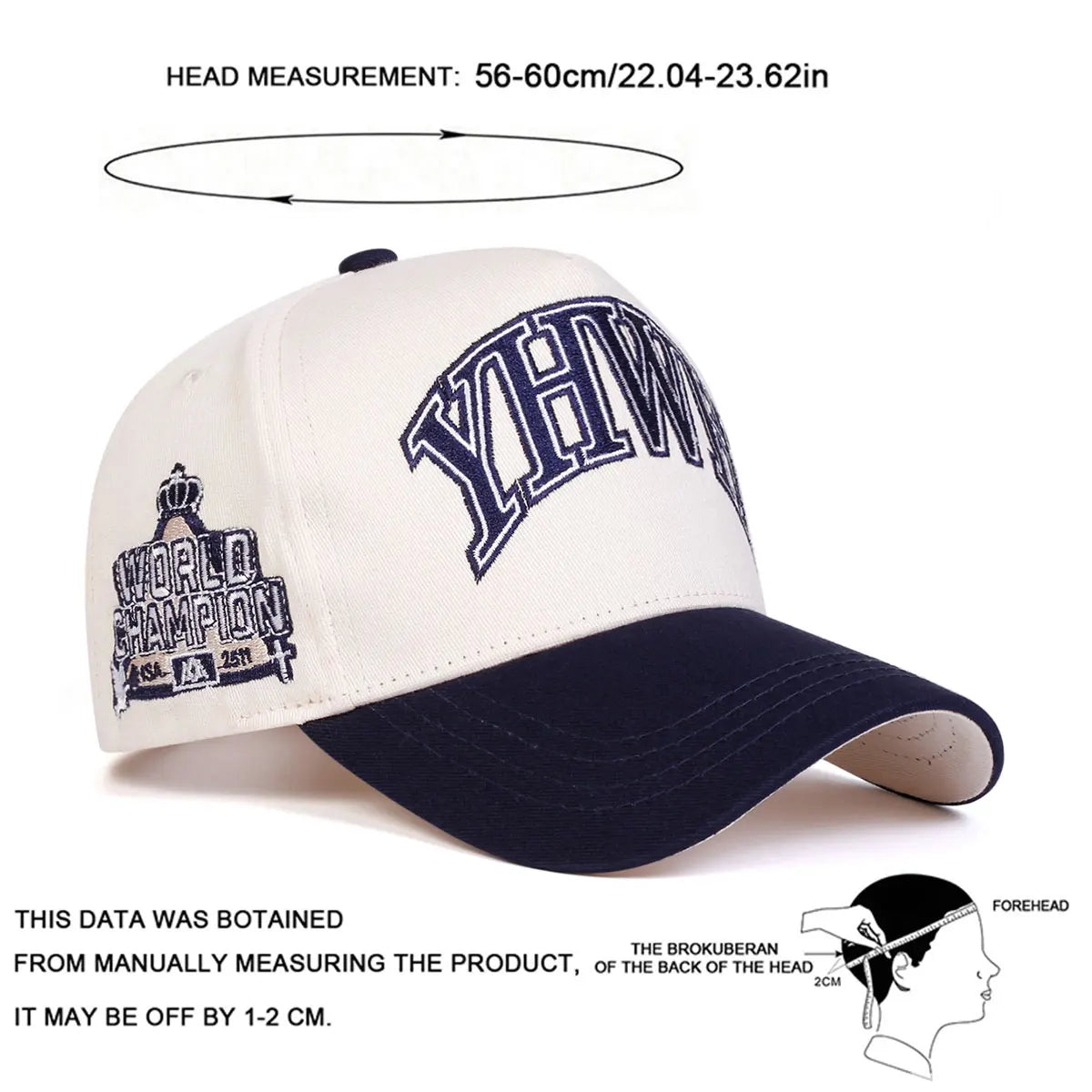 YHWH Embroidered Baseball Cap