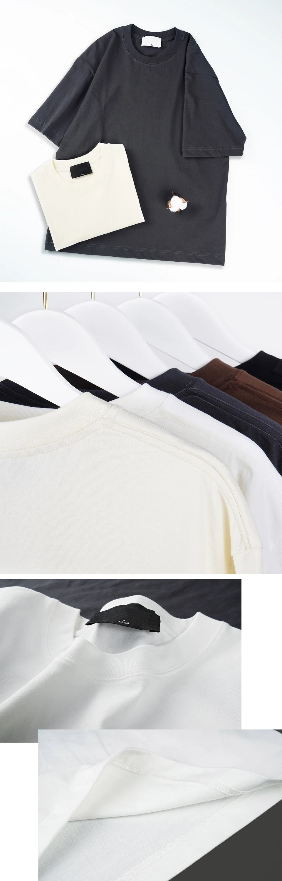 Oversized Plain Premium  Tees