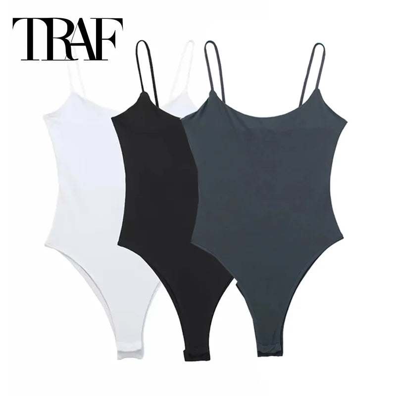 Sleeveless Tight Bodysuit