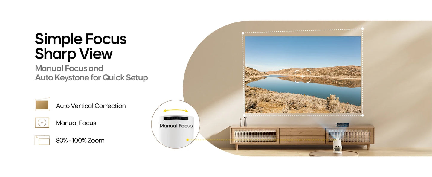 Magcubic Projector HY300 Pro 4K Home Cinema Outdoor Projetor